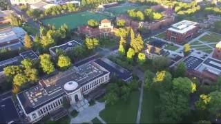 Oregon State | Drone View of Weatherford Hall