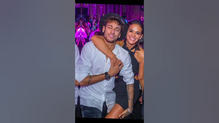 😍🥰 Neymar Jr with Bruna Marquezine 🥵💖 || #shorts #neymar #viral #trending #football