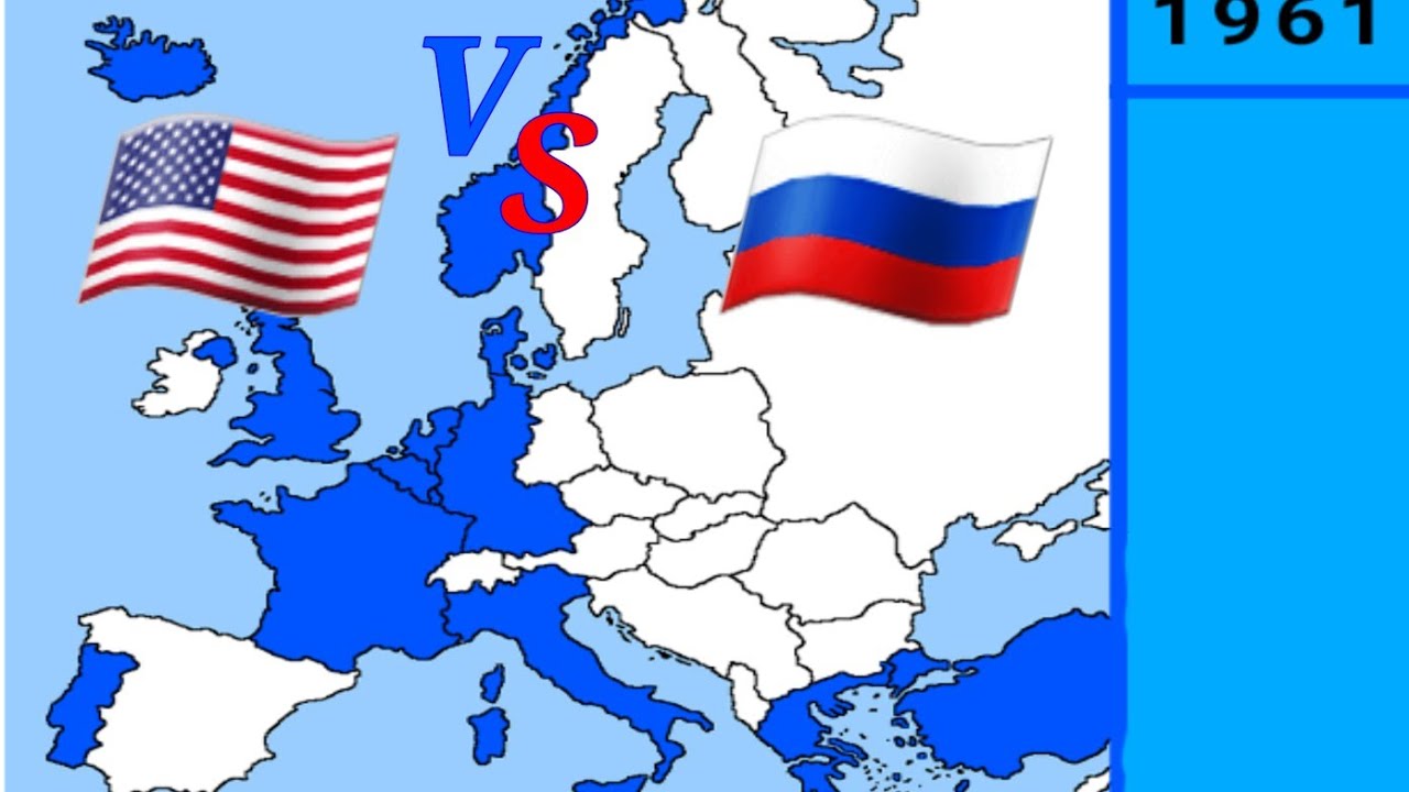 NATO Expansion in Europe 1949 2022 / iron curtain russia ukraine