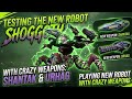 NEW Shoggoth Robot Gameplay + Shantak & Urhag Weapons Test! War Robots test server