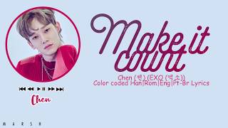 Chen (첸) (EXO) – Make it count (Color Coded Lyrics/Han/Rom/Eng/Pt-Br)