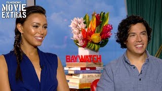 Baywatch (2017) Ilfenesh Hadera & Jon Bass talk about their experience making the movie