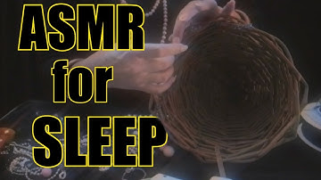 ASMR Crafting for Sleep & Relaxation (low-lighting, VHS look, soft-spoken)
