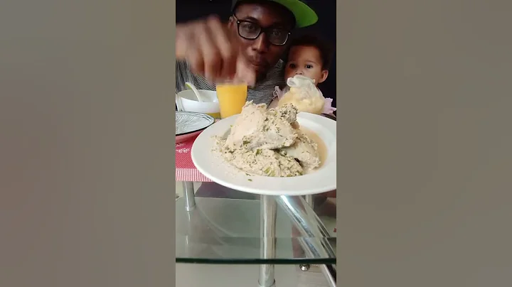 BRITISH TRY NIGERIAN FOOD |EGUSI SOUP |FUFU AND EGUSI MUKBANG|AFRICAN FOOD MUKBANG|FUFU MUKBANG|ASMR