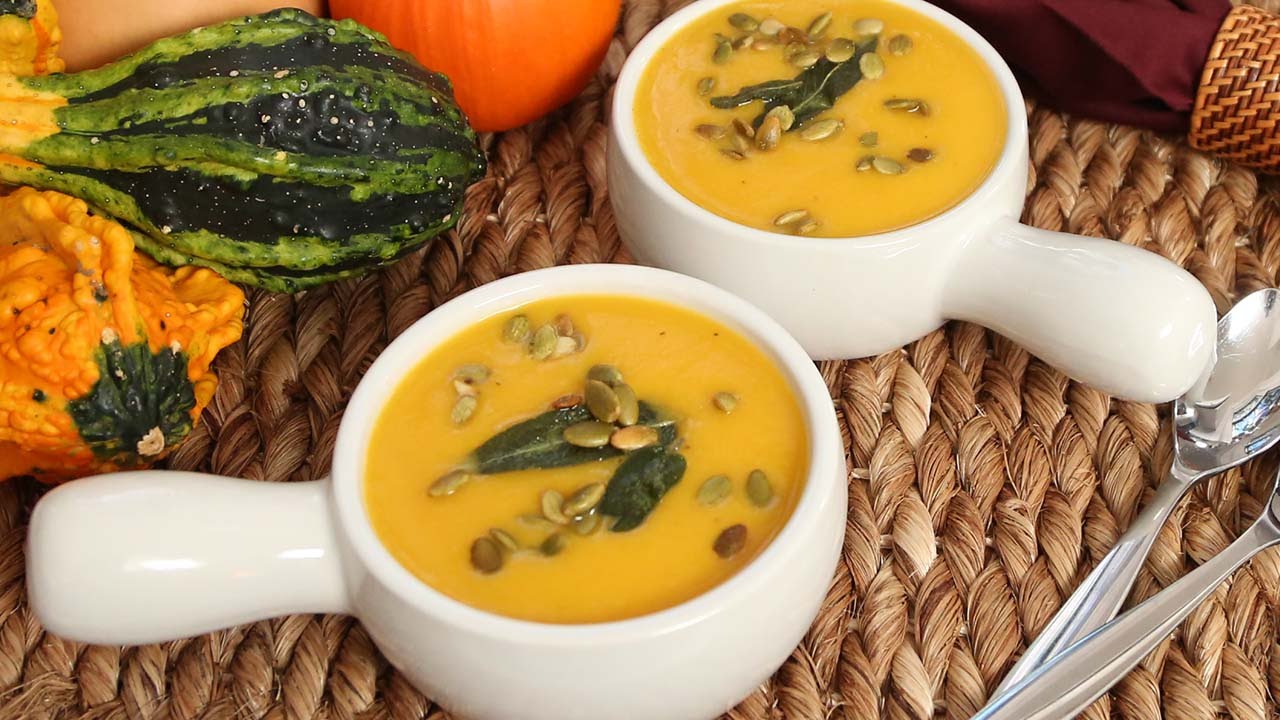 Butternut Squash Soup | #Homemade | The Domestic Geek