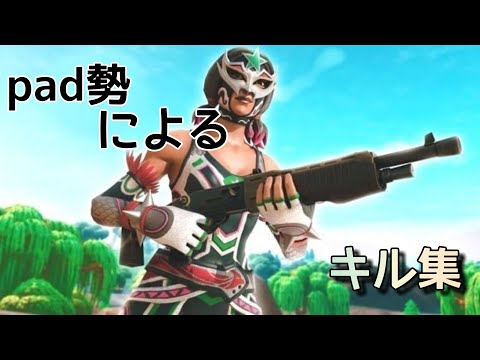 【フォートナイト】ボブくんに憧れたpad勢によるキル集。