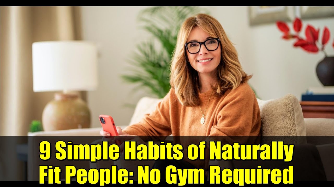 9 Simple Habits of Naturally Fit People: No Gym Required