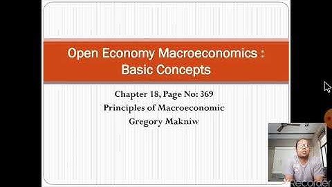Open Economy Macroeconomics Part II