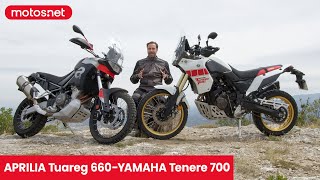 Aprilia Tuareg 660 vs Yamaha Ténéré 700 Rally Edition / La comparativa trail más esperada / 4k