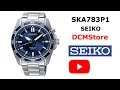 SKA783P1 Seiko Stainless Kinetic Blue Dial