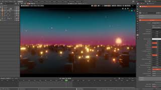Blender 2.8 Functions Branch Particles Test