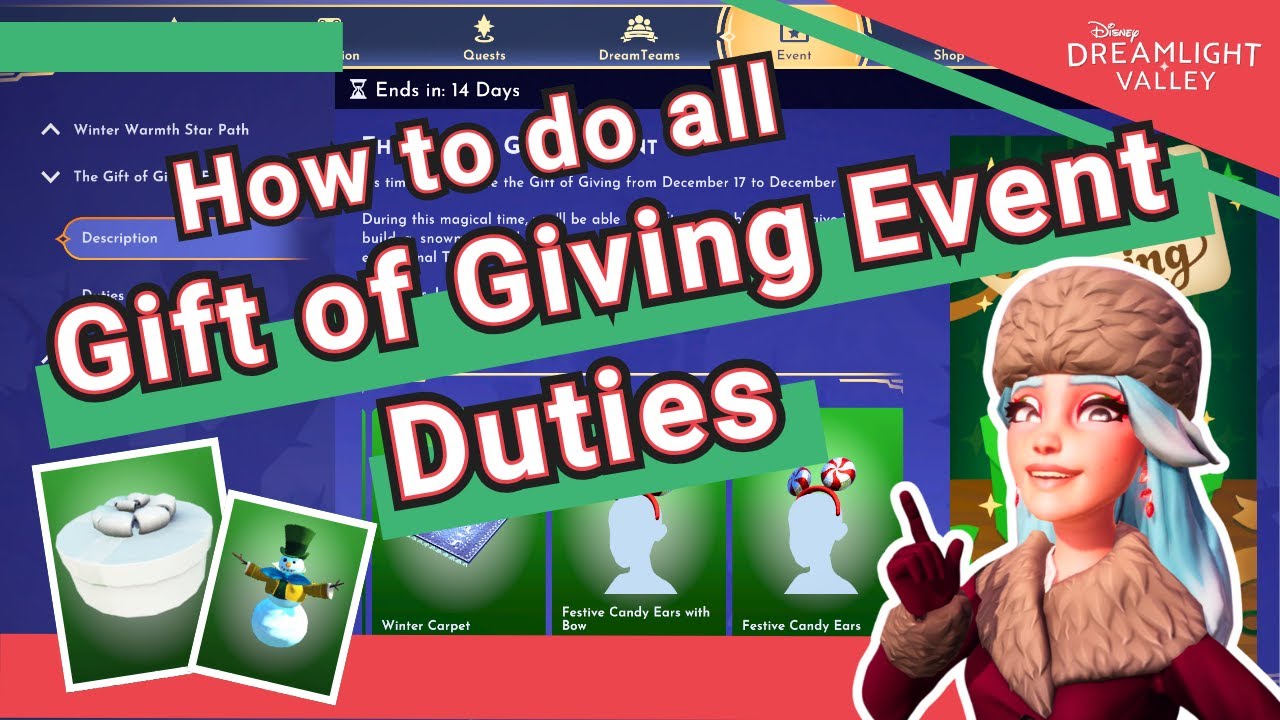 Все обязанности по организации благотворительных мероприятий // Долина Сновидений Диснея