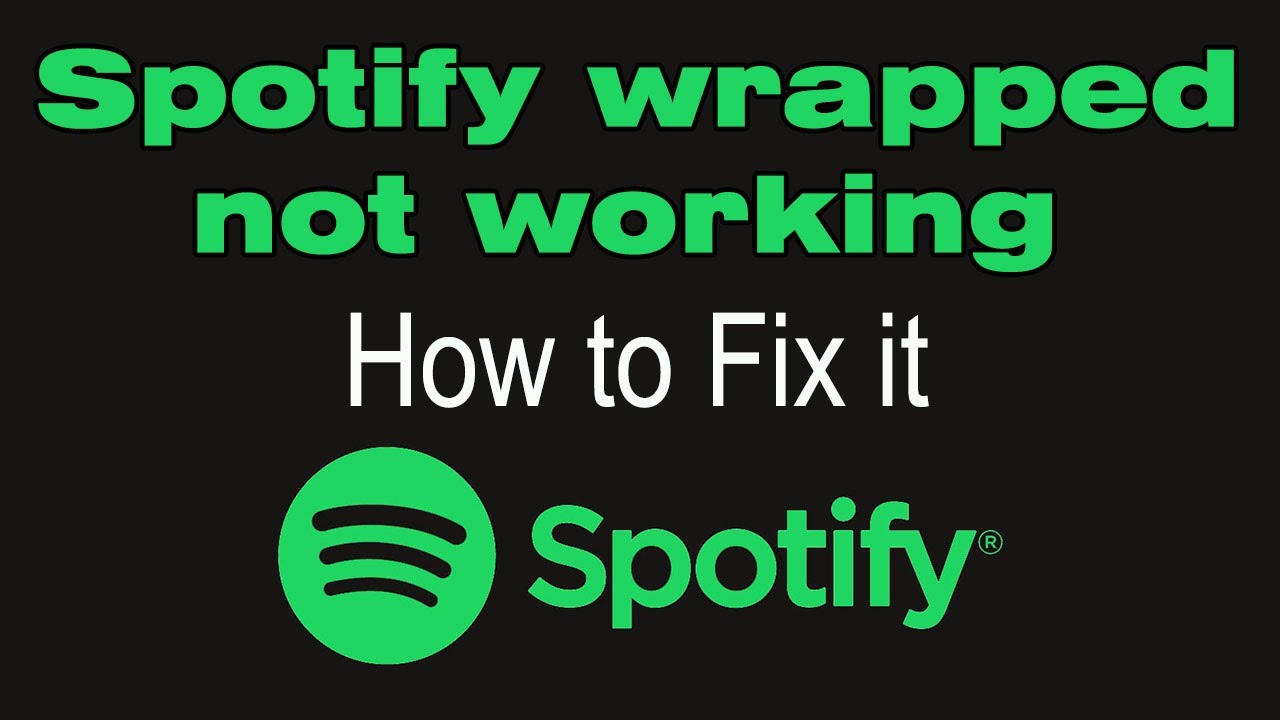 Spotify wrapped not working on Android how to fix it YouTube