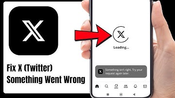 How To Fix X (Twitter) Something Went Wrong Problem 2025 | Fix X Something Isn’t Right Issue