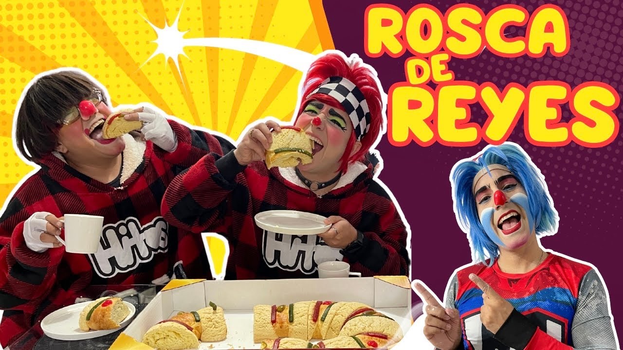 La ROSCA de REYES con RAMITO Y GORDITO - Videos Para Niños
