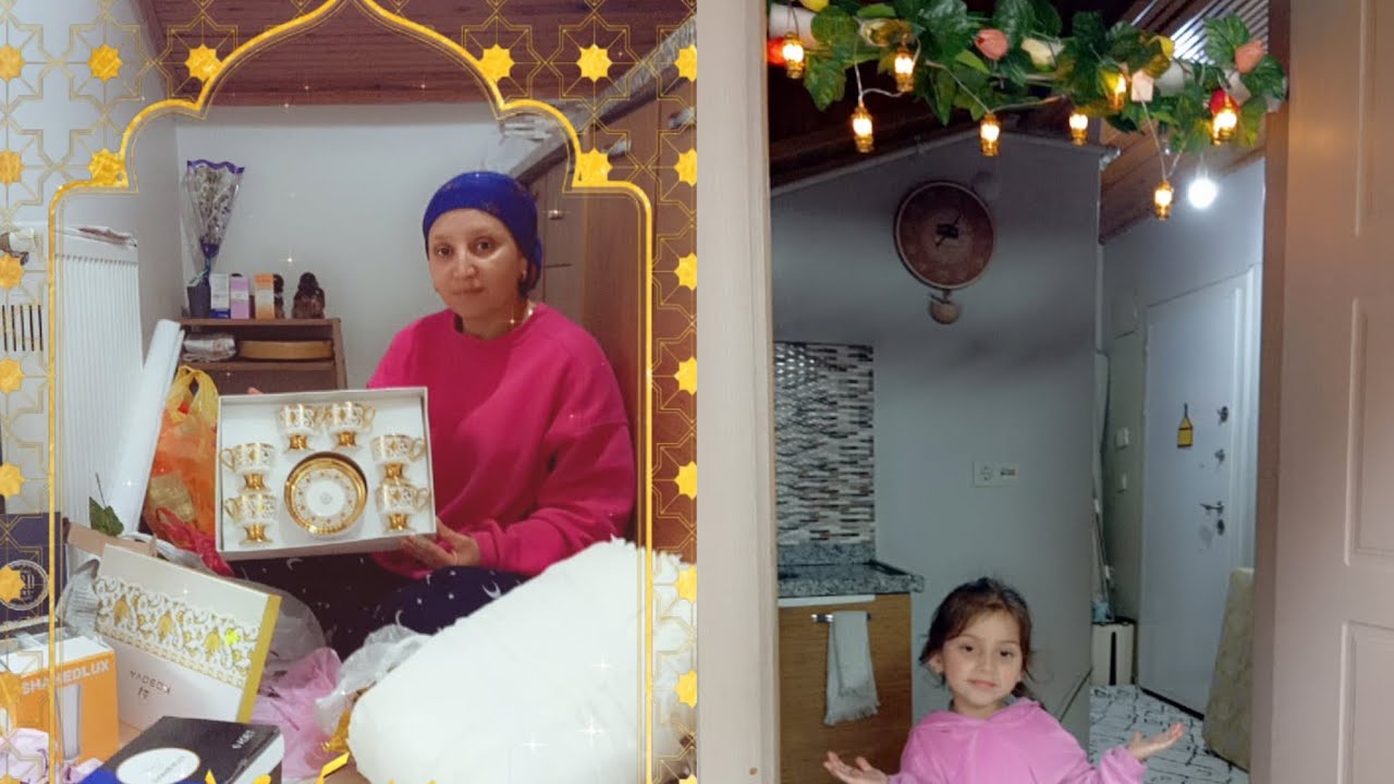 مشتريات للبيت بمناسبه رمضان ⭐🌜 شوف شلون زينت البيت