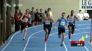 Hallen SM 2022 - Männer 400m Finale