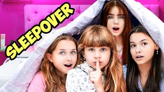 DIANA has her FIRST Ever SLEEPOVER 24hour CHALLENGE