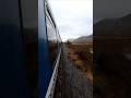 Scottish Highlands Train Tracking POV – Winter Afternoon Commute