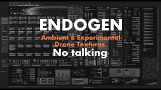 Endogen - Ambient & Experimental Drone Textures | No talking