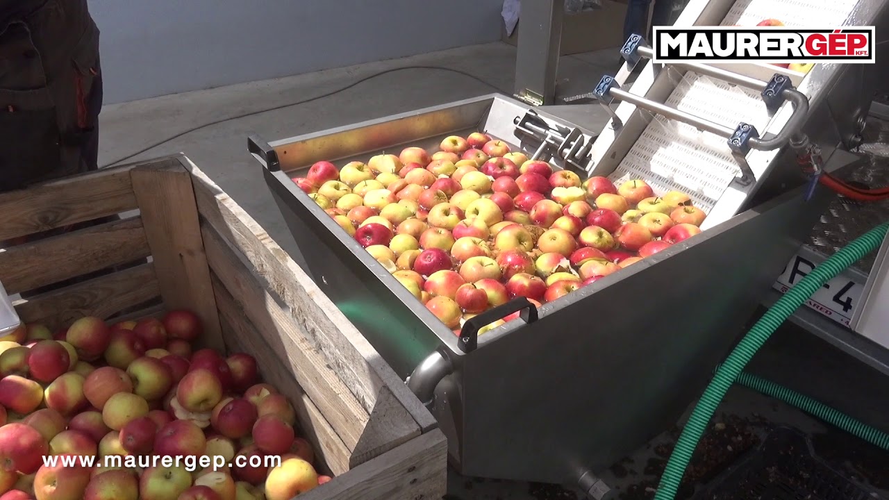 Maurer Gép - MK MOBILE 300 - mobil fruit processing unit