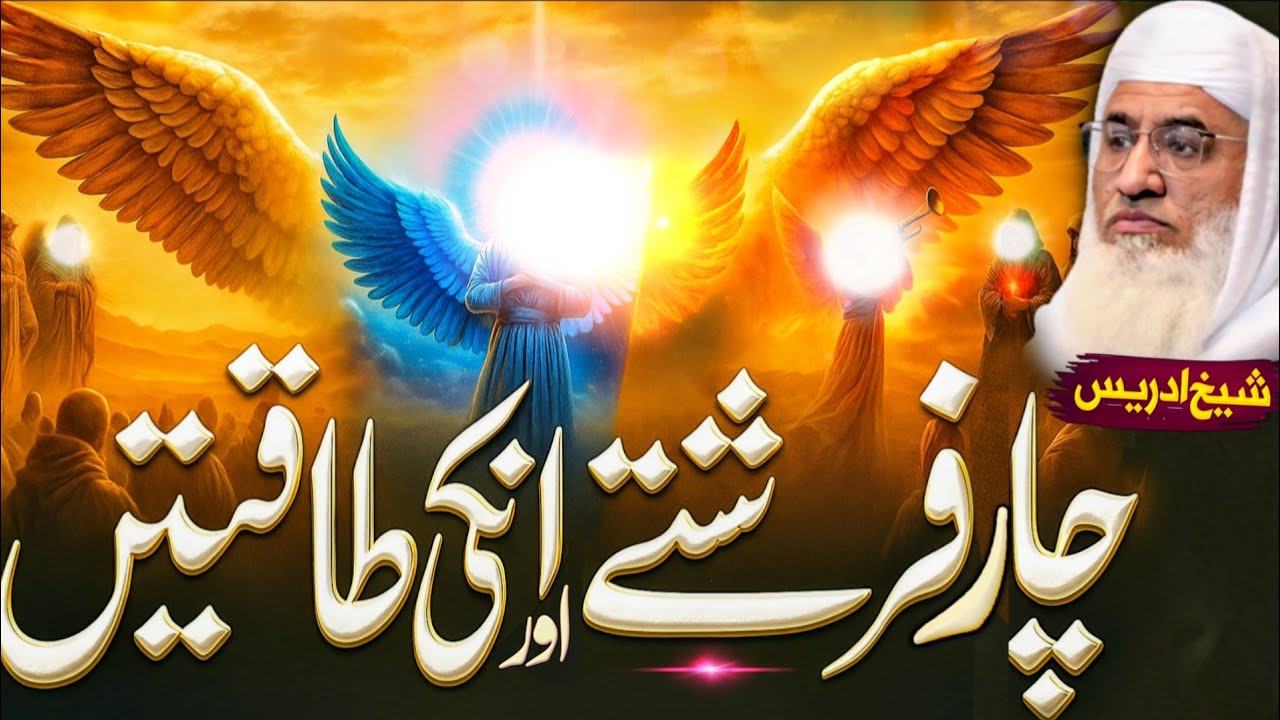چار فرشتے اور انکی طاقتیں | Molana sheikh idrees Sahib pashto bayan