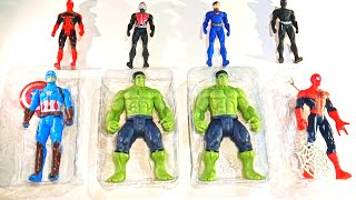 AVENGERTS TOY'S/Action figures/unboxing/Ceap Price/ironman, spider-man,hulkbooster, hulksmash$90USD