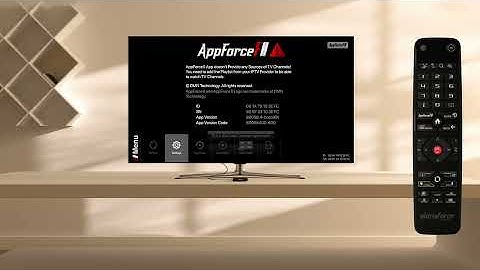 How To Select Modern Series Mode || Appforce II || GloriaForce || Android TV Box
