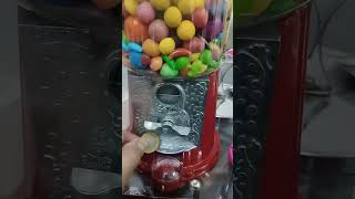 [4K] HOW TO HACKED COINS IN A GUM BALL 🍭🍬 MACHINE #shorts #howto #how