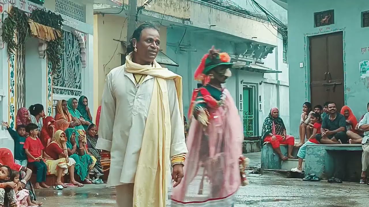 बारिश हो या गर्मी गवरी का सीजन रहेगी तो गवरी खेलना ही पड़ेगा फुल कॉमेडी