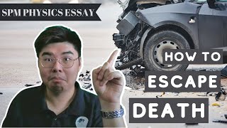 A CAR'S DESIGN DECIDES LIFE OR DEATH! [IMPULSIVE FORCE] | FORM 4 PHYSICS CHAPTER 2 ESSAY
