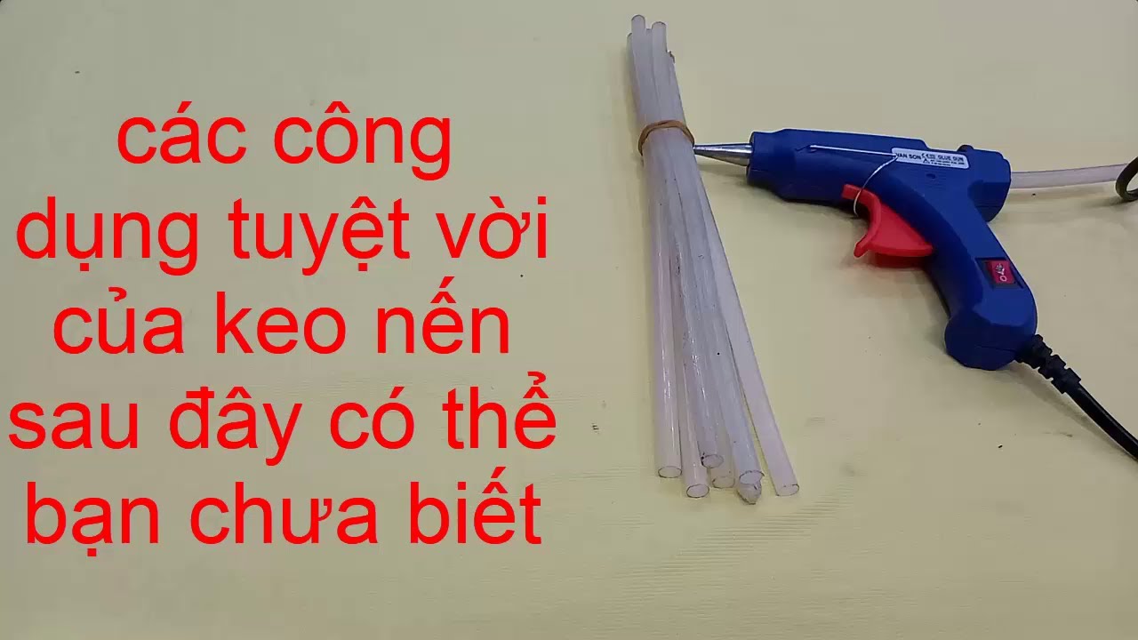7 công dụng tuyệt vời của keo nến mà ít người biết đến !