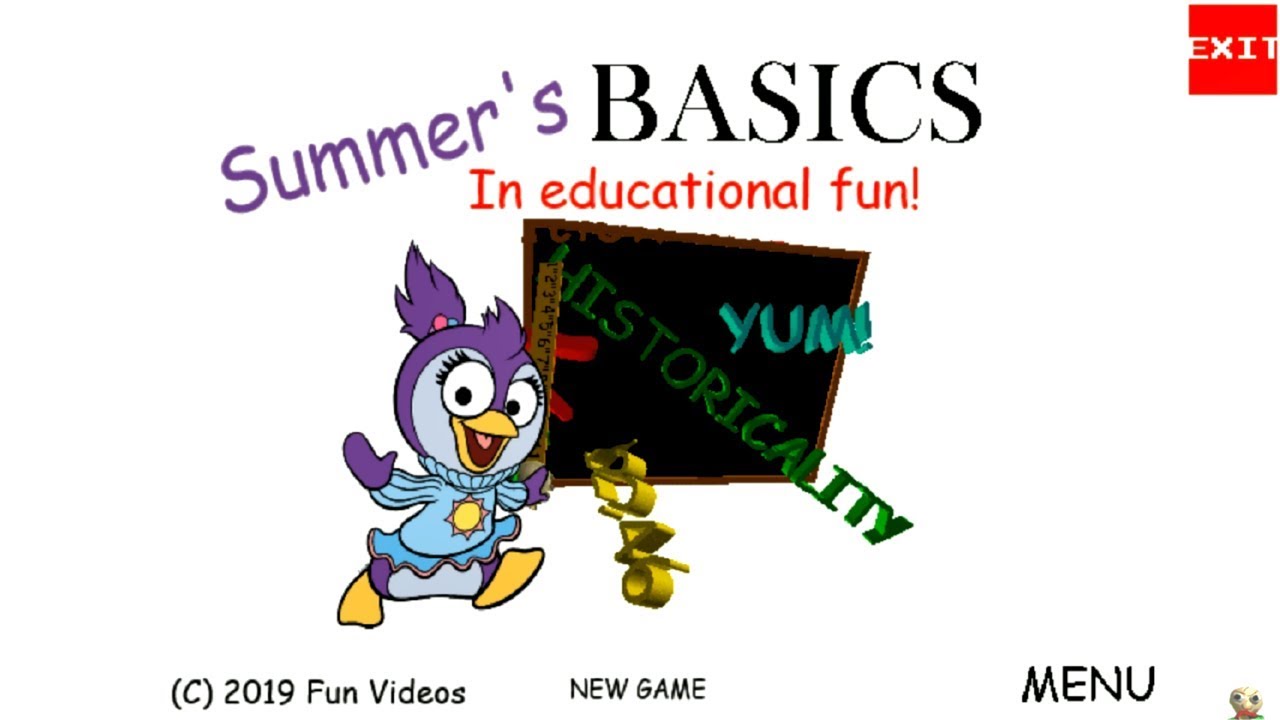 Summer's Basics In educational fun! (Baldi's Basics MOD)