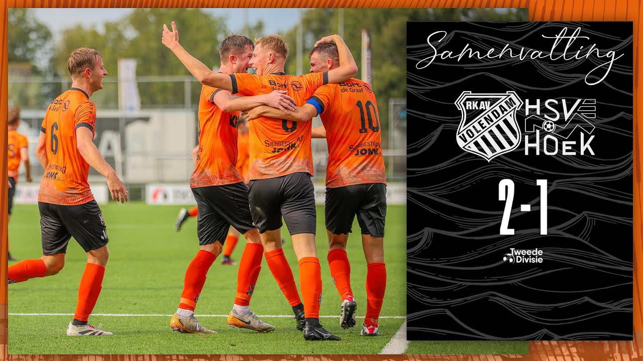 🤩 LAST-MINUTE WINNER | Samenvatting RKAV Volendam - HSV Hoek: 2 - 1 (2025-2026)