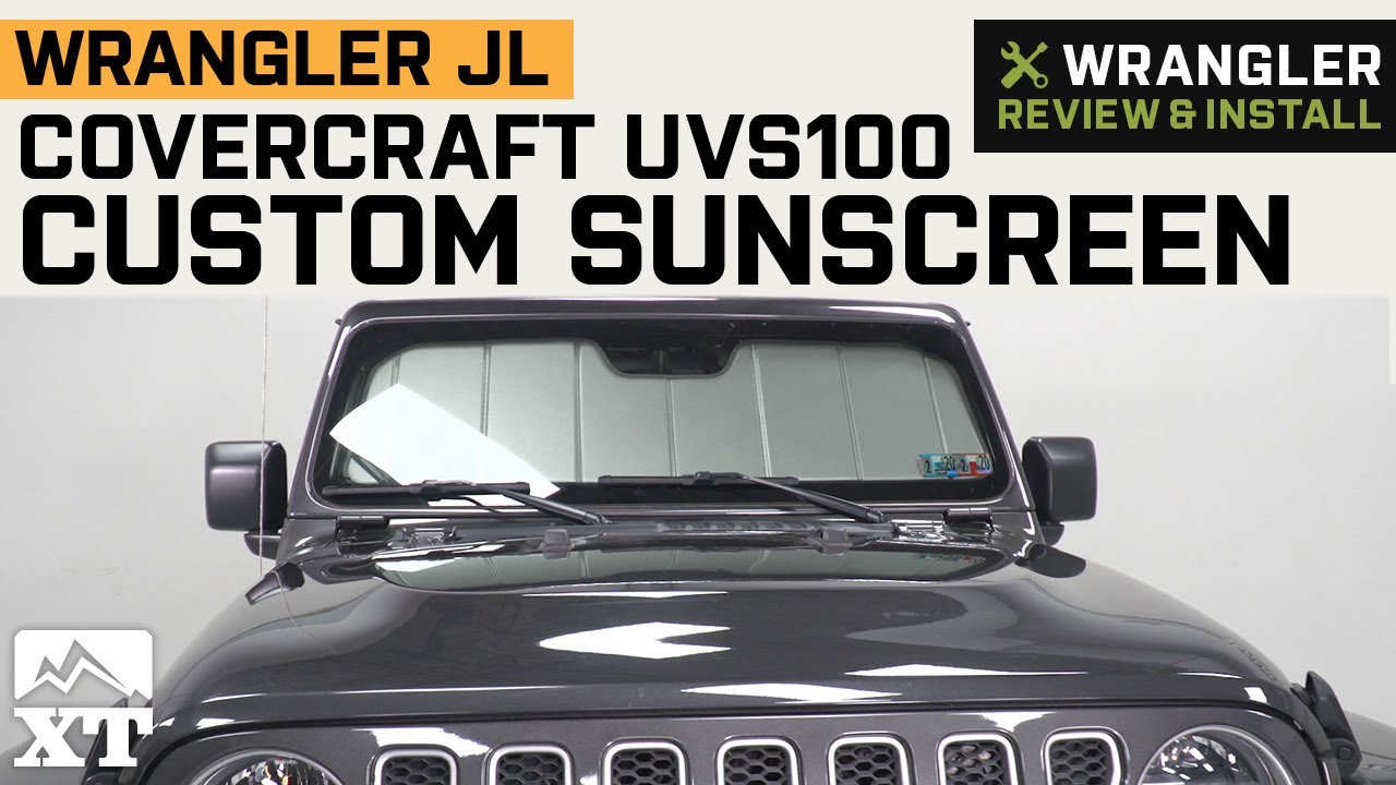 Sonnenschild Abdeckung, für Wrangler JK JL 4 Door 2007-2021