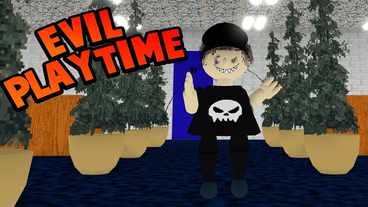 Playing As Playtime S Evil Sister Eviltime Roblox Baldi S Basics Rp Youtube - kindly keyin baldi roblox rp