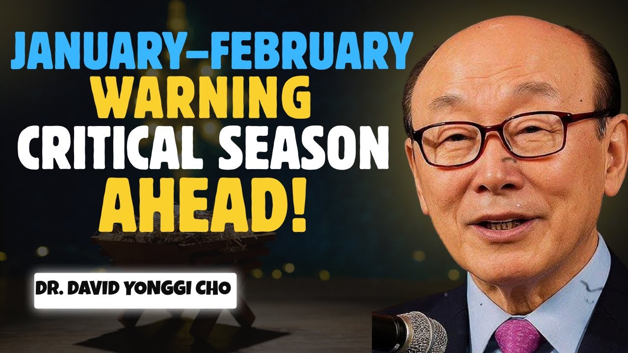 January–February Is a Testing Season — Don’t Fail This | Dr. David Yonggi Cho