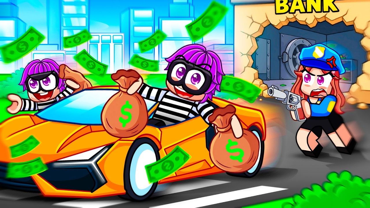 Robbing the BANK in Driving Empire!
