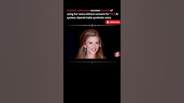 Scarlett Johansson may sue OpenAI for ‘stealing’ her voice for GPT-4o-powered ChatGPT #openai