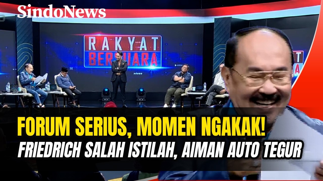 Kepeleset Kata, Kepeleset Makna! Aiman Tegur Friedrich Karena Bicara Kemaluan | Rakber | 24/02