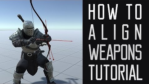 How to setup Shooter/Archery Weapons (Updated!)