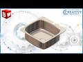 Кухонная мойка в Solidworks