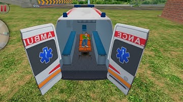 Ambulance Robot Car Transform#17 - Emergency Robot City Rescue Simulator - Android Gameplay | robot
