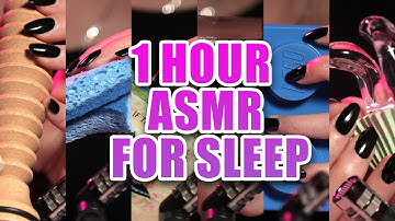 ASMR | 1 Hour Tapping And Scratching For Sleep (No Talking)
