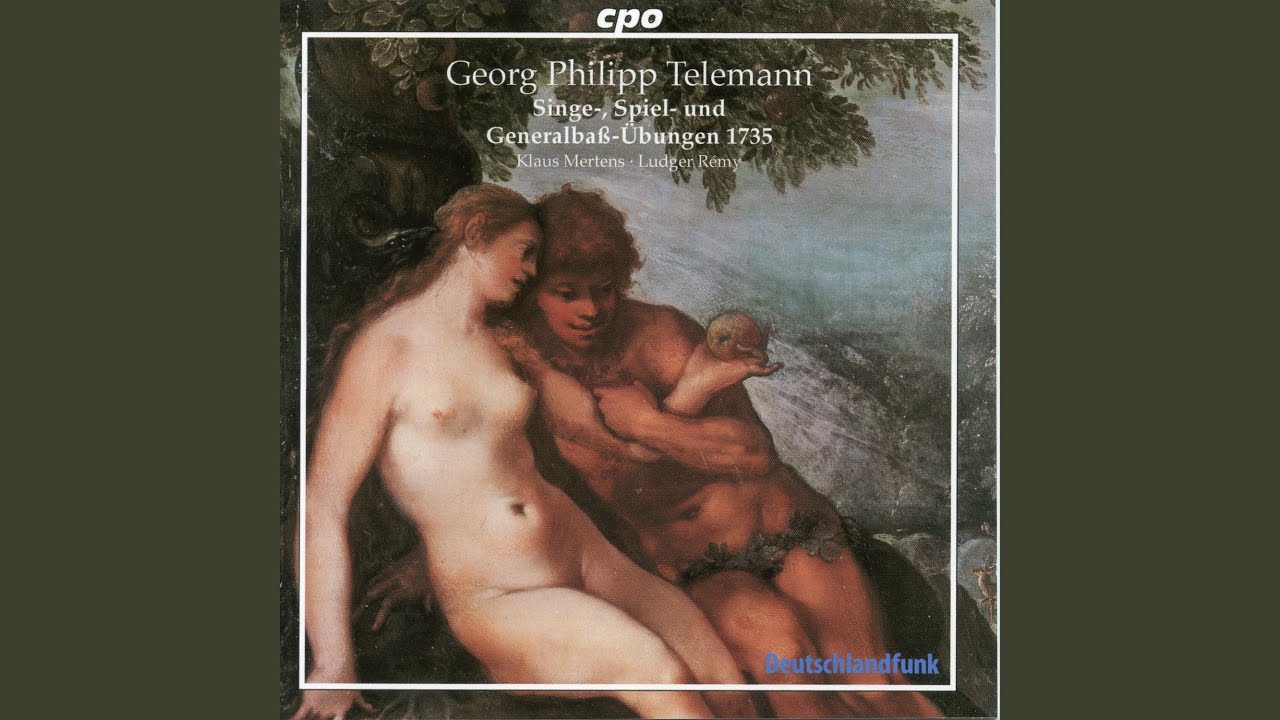 Singe-, Spiel- und Generalbaß-Übungen: No. 45, Großthuer, TWV 25:82