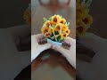 Sunflowers Floral Bouquet Pop-Up Card #popupcard #sunflower