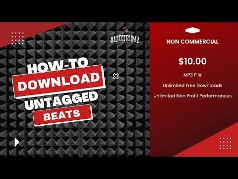 How To Download Beats With No Tags | A100DRUMZ.COM