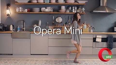 More Speed, Battery and Data with Opera Mini browser