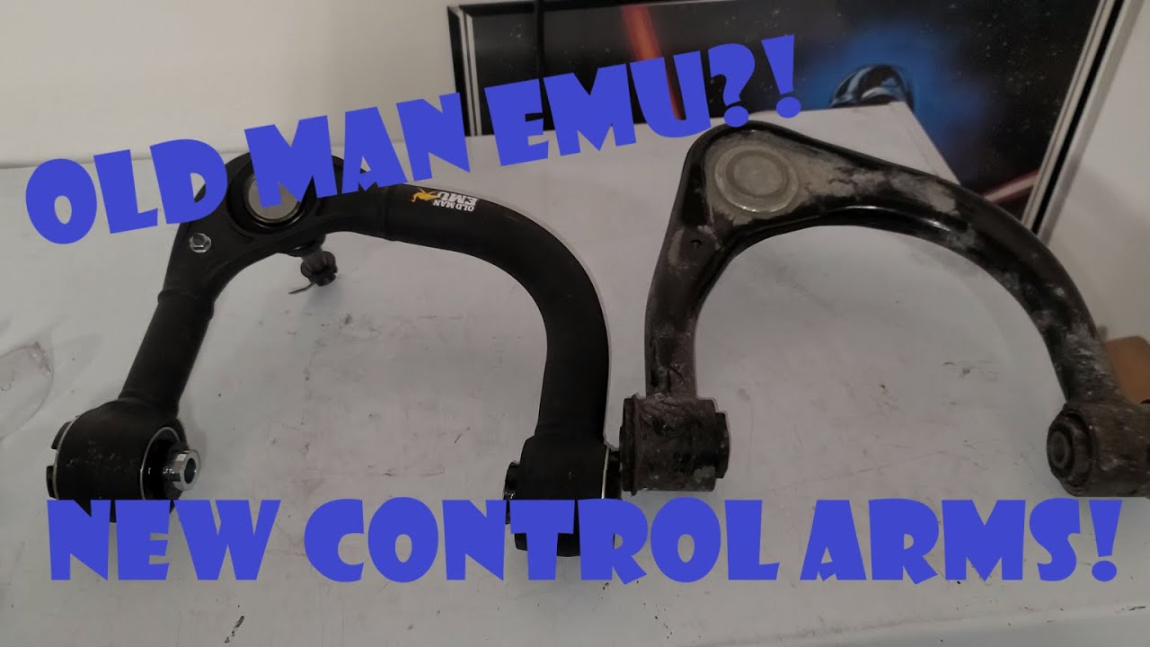 2017 Toyota Tacoma upper control arm replacement with Old Man Emu upper