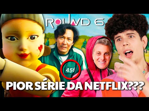 ASSISTI ROUND 6 PELA PRIMEIRA VEZ ~ a série mais BOMBAda da netflix